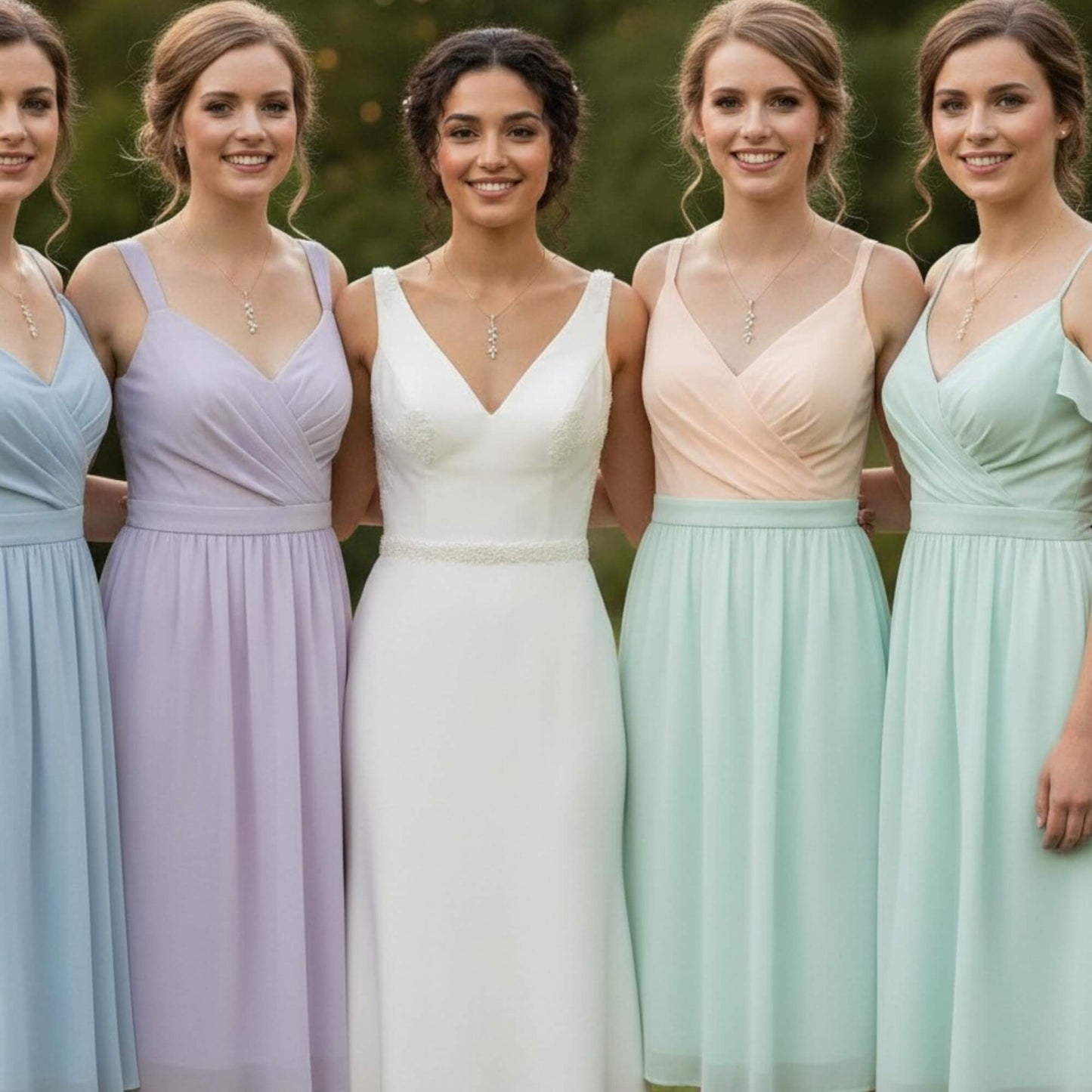 Bridesmaid Gift Leaf Necklace – Gold Plated Wedding Jewellery Australia