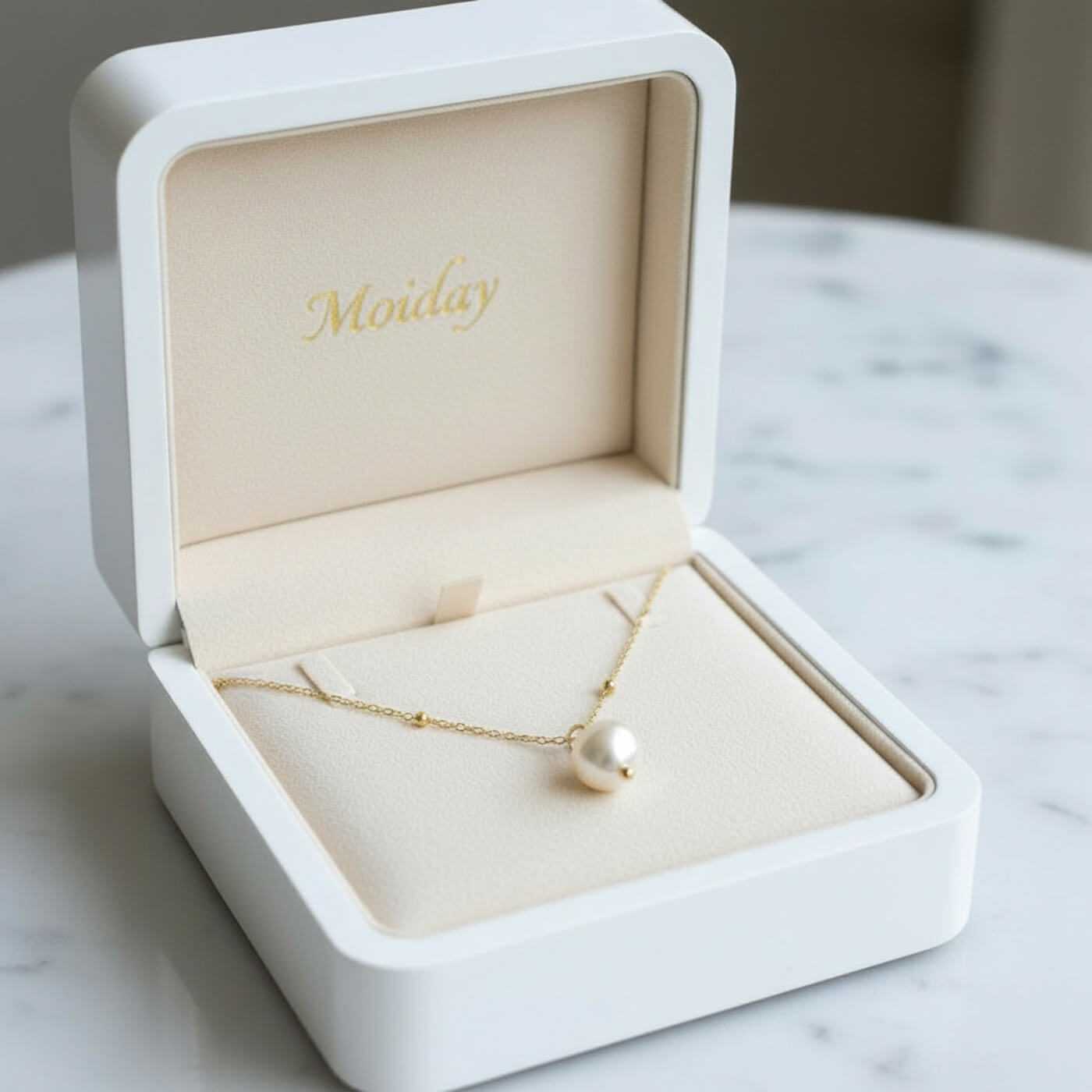 Freshwater Pearl Pendant Necklace – 925 Sterling Silver – Bridal Jewellery Australia