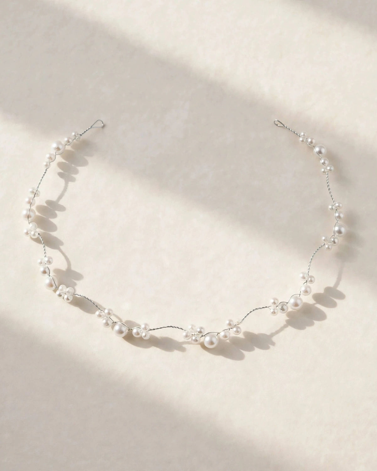 Bridal Hair Vine with Pearl Cluster Design – Elegant Wedding Hair Accessory