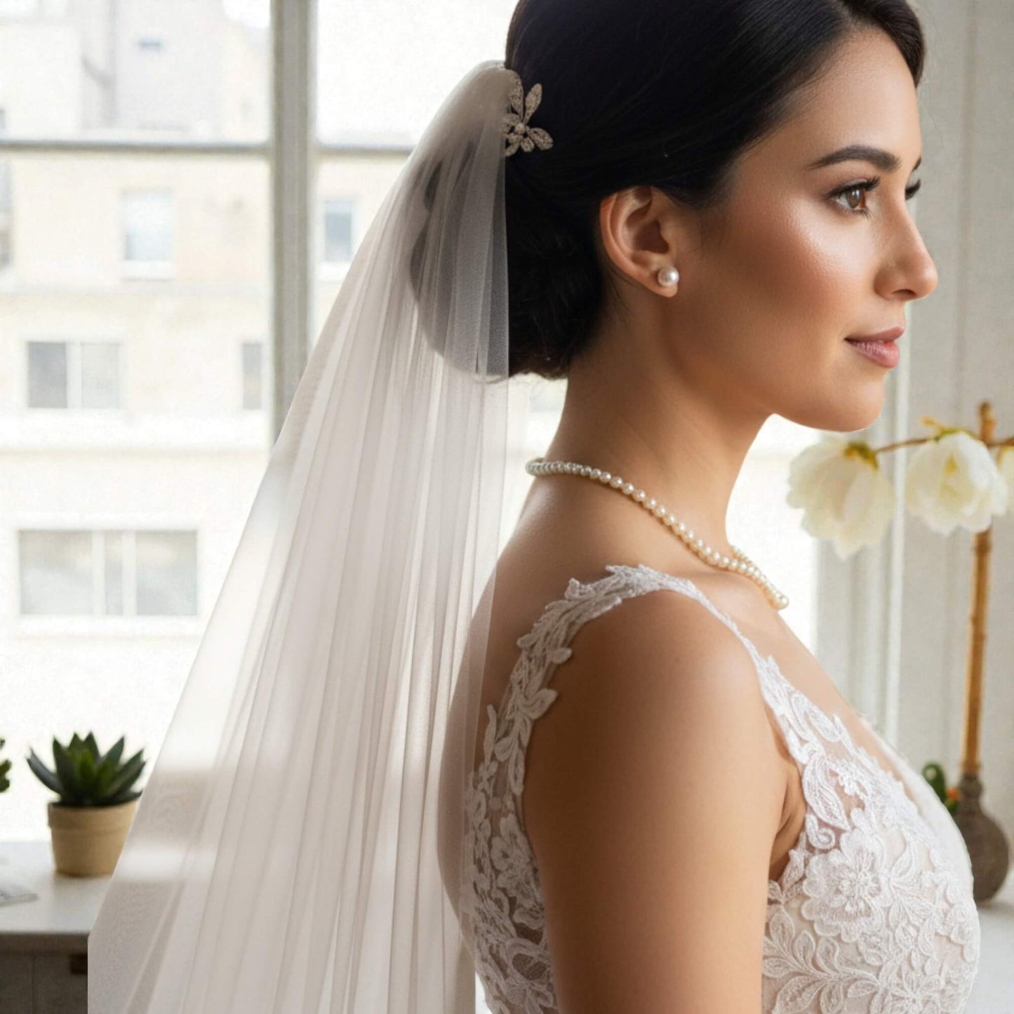 Bridal 10mm White Freshwater Pearl Stud Earrings | Sterling Silver 925 | Classic Wedding Jewellery Australia